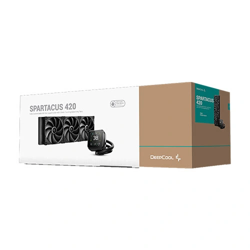 Deepcool Spartacus 420 CPU Liquid Cooler With LCD Display